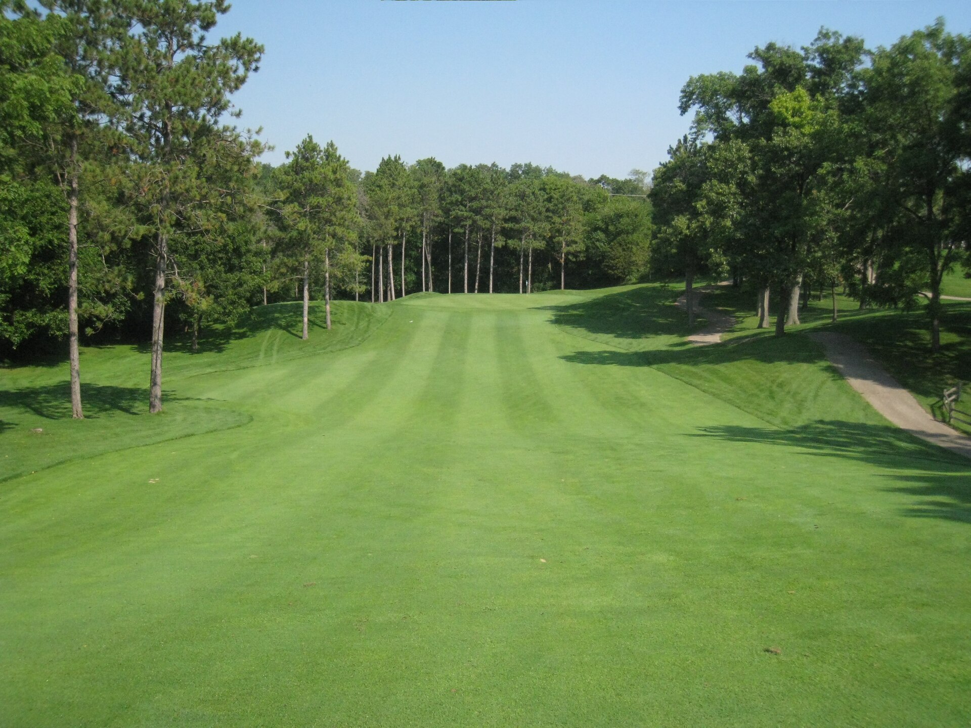 Golf course fairway