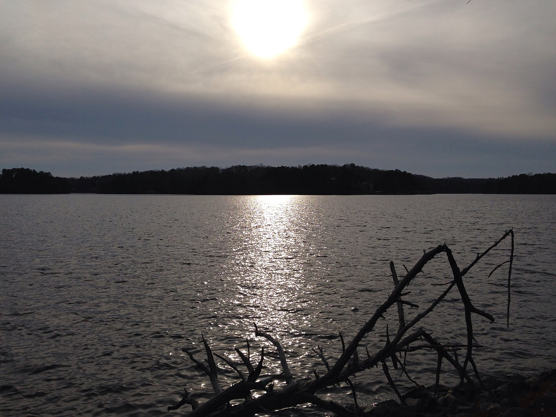 Lake Lanier in Gainesville, Georgia